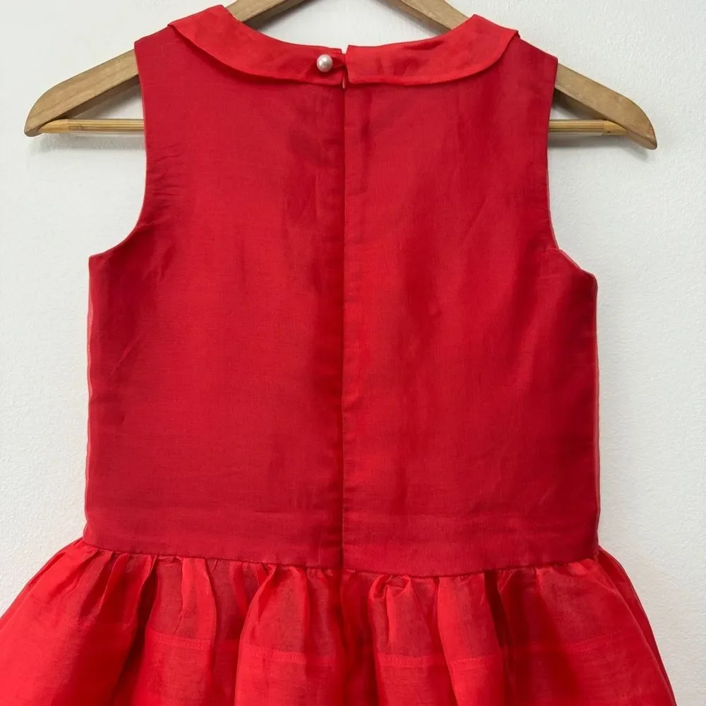Florence Fancy Holiday Red Libby Dress size 12